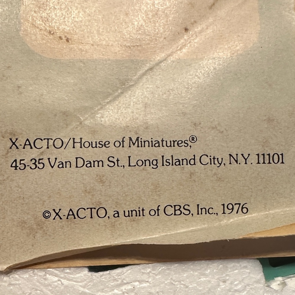 X-ACTO Vintage 1976 Miniature Tool Set - Picture 13 of 13